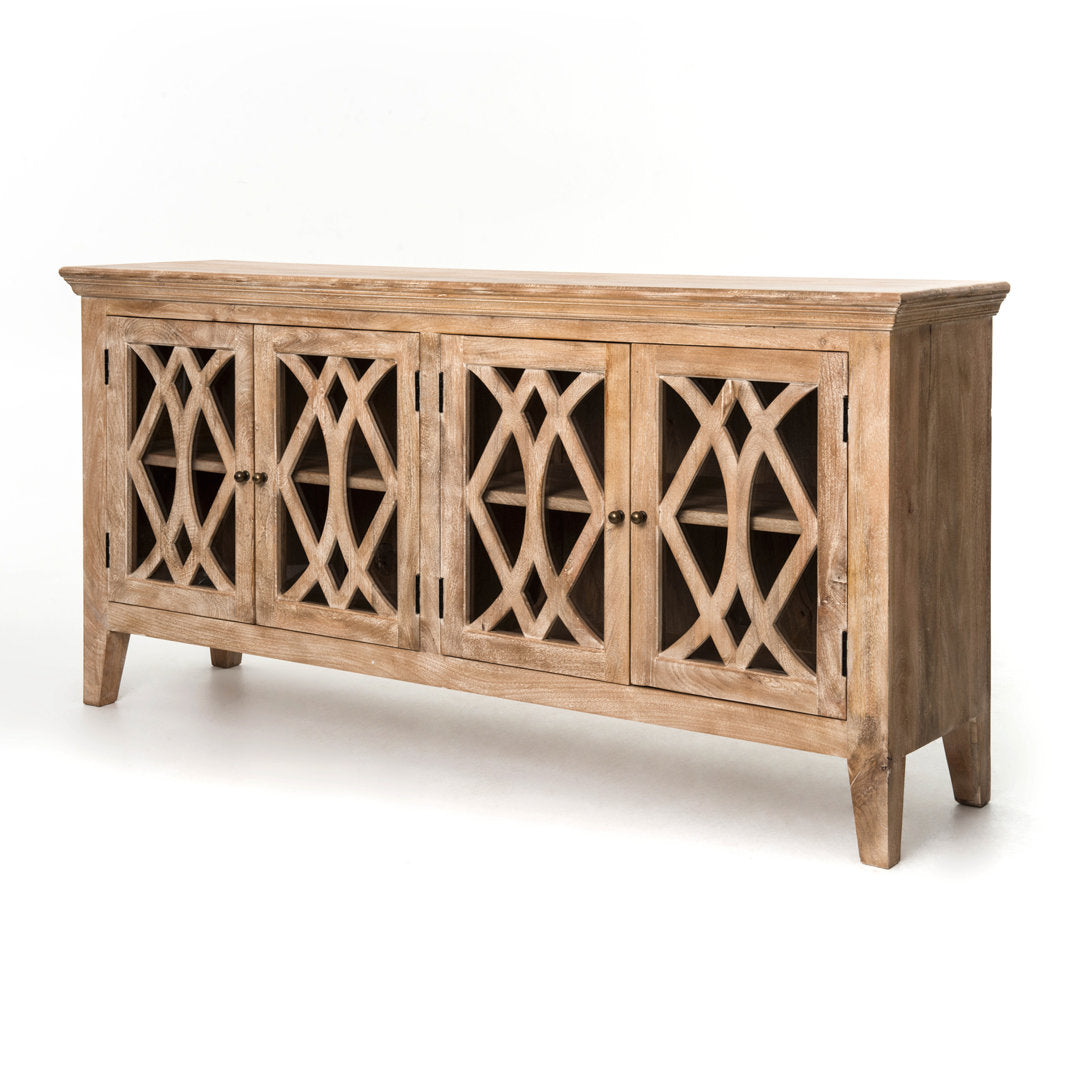 Myles 80" Solid Wood Sideboard Birch Lane™ Color: Dogwood