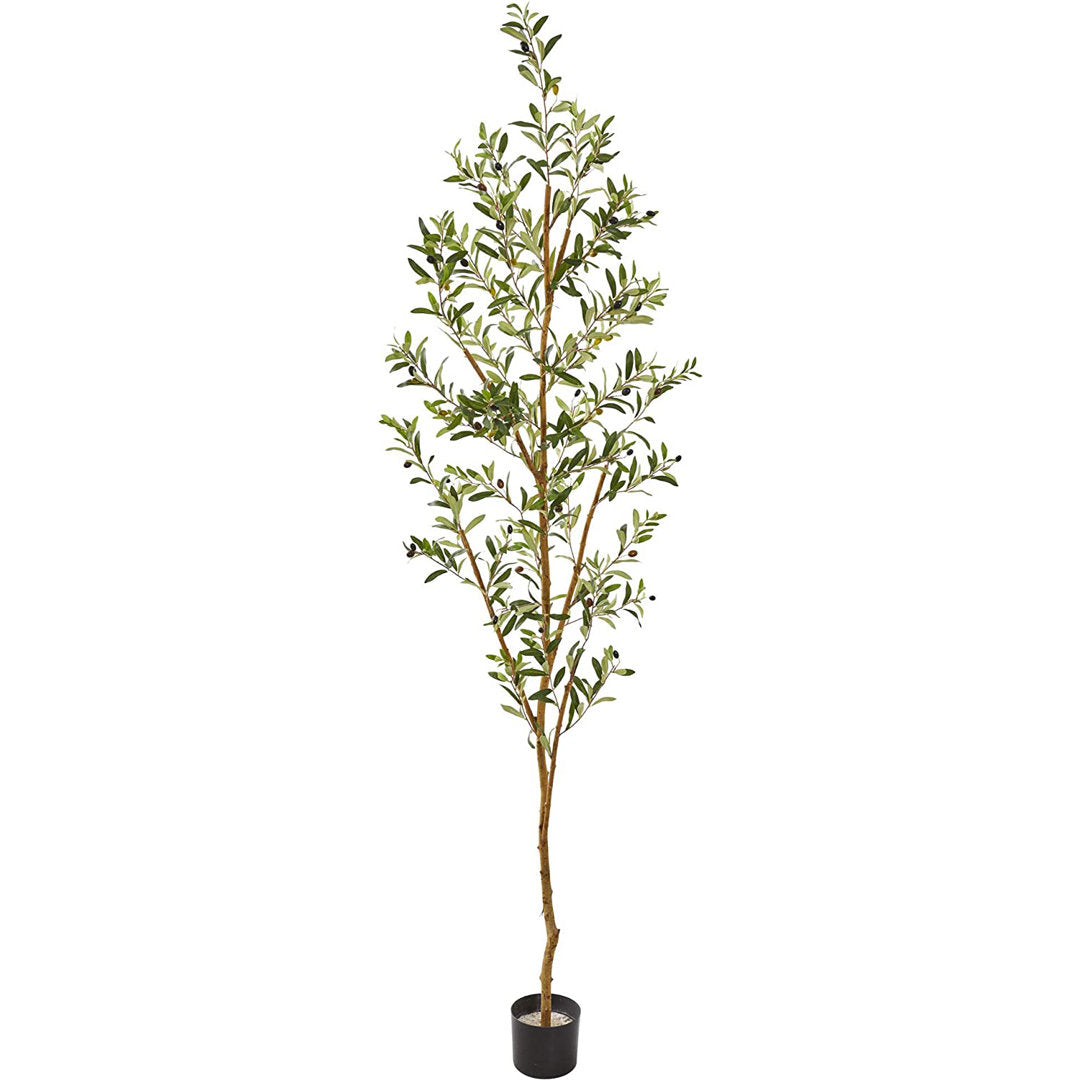 77" Artificial Olive Tree in Planter Birch Lane™