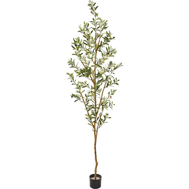 77" Artificial Olive Tree in Planter Birch Lane™