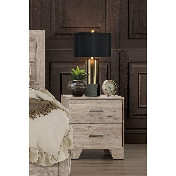 Beckville 2 - Drawer Nightstand in Light Oak Zipcode Design™