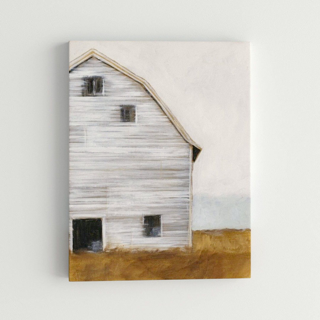 Abandoned Barn I' Painting on Canvas One Allium Way® Size: 24" H x 18" W x 1.25" D Format: Wrapped Canvas