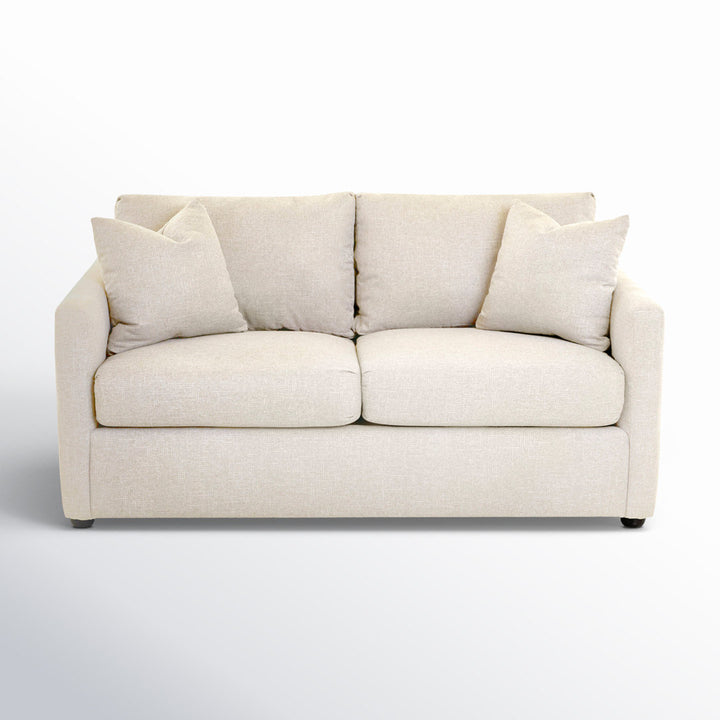 Godwin 67'' Upholstered Sleeper Sofa Joss & Main Fabric: Nomad Ink Crypton® Chenille