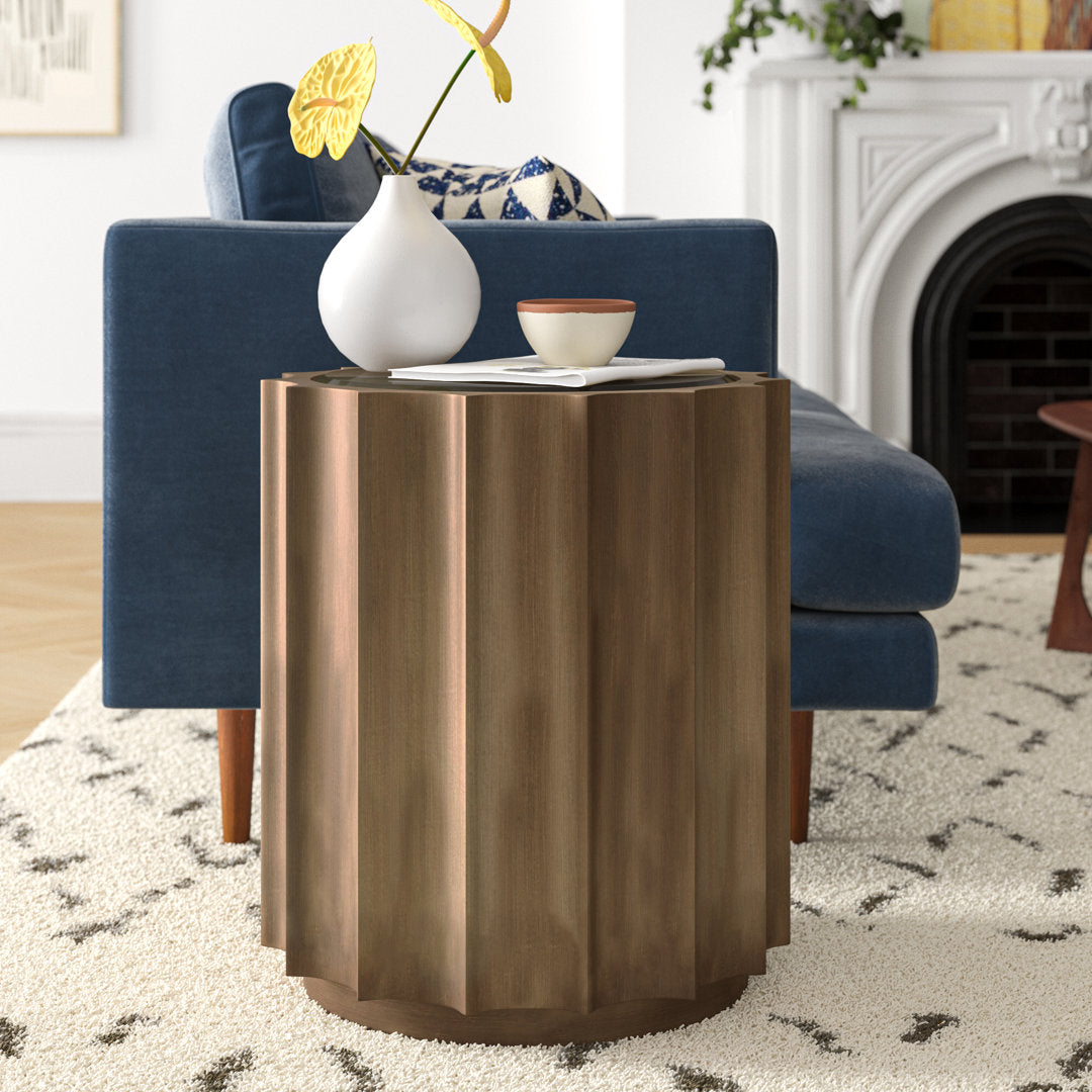 Gaertner End Table Mercury Row®