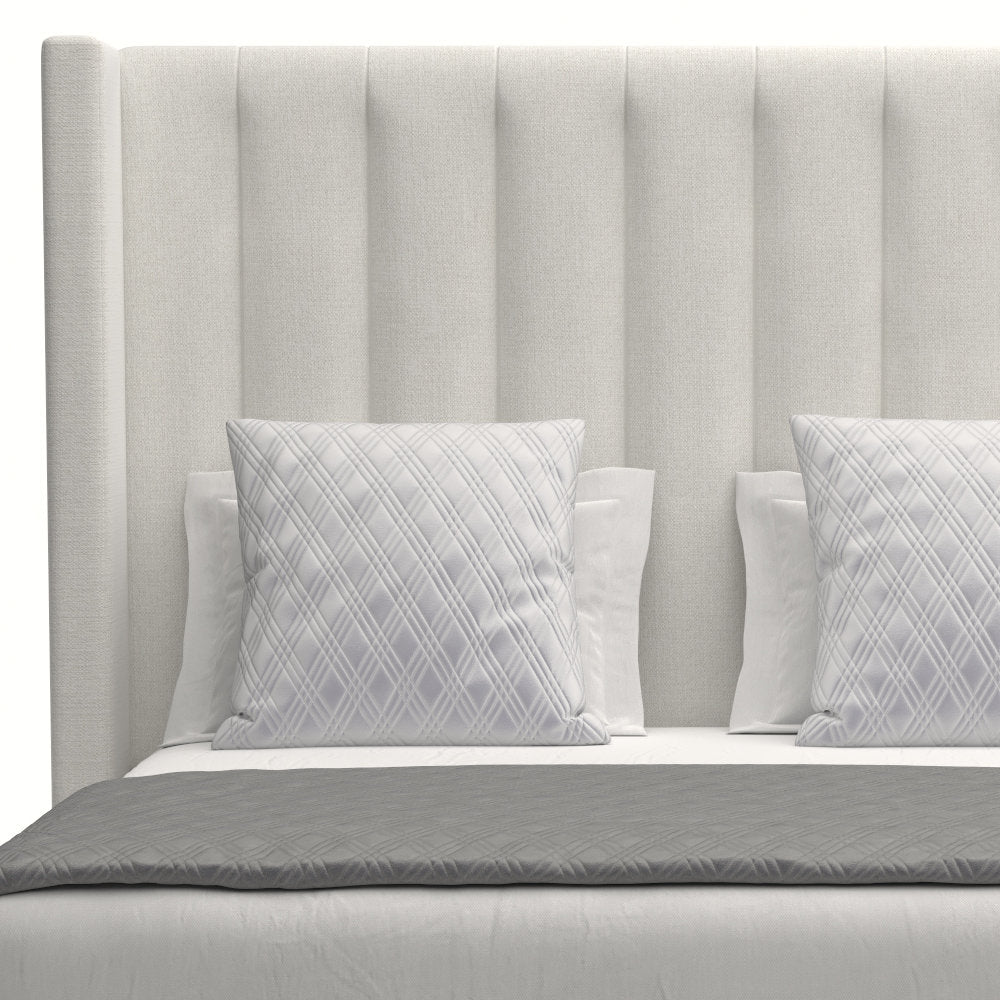 Austine Upholstered Low Profile Standard Bed Wade Logan® Color: Off White Revolution® Size: California King (Mid)