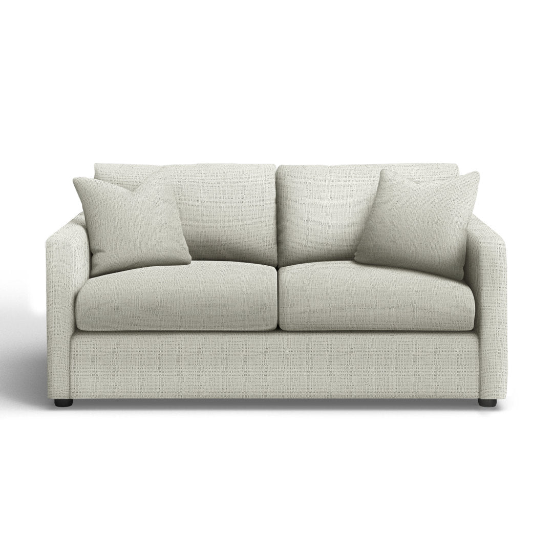 Godwin 67'' Upholstered Sleeper Sofa Joss & Main Fabric: Lena Sand Performance Linen Blend