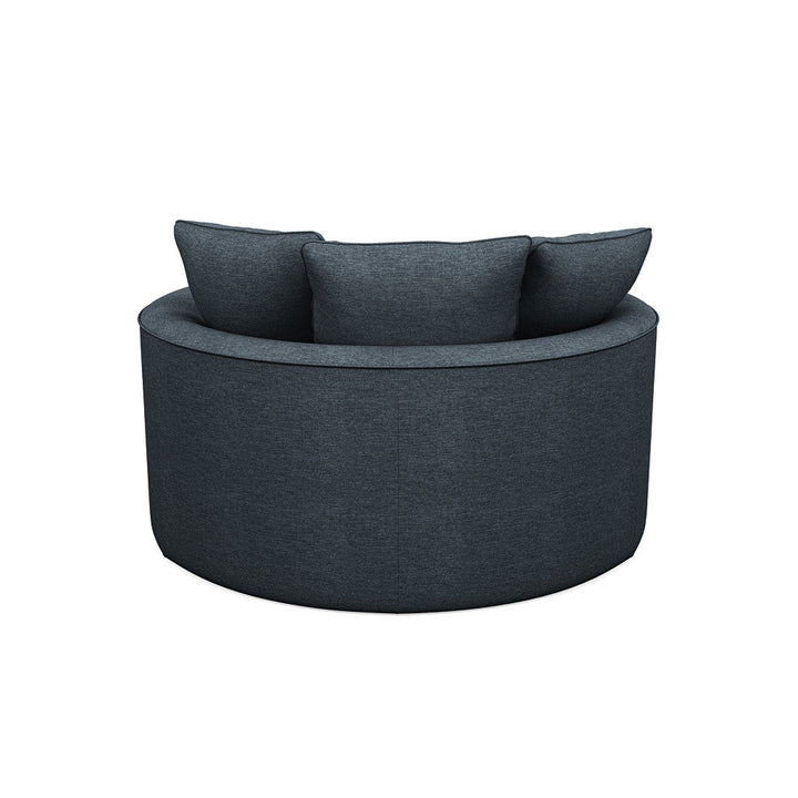 Ashonte Anjuan 61" Wide Polyester Barrel Chair Wade Logan® Fabric: Jango Copen