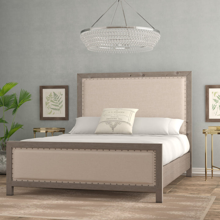 Crawley Upholstered Low Profile Standard Bed Laurel Foundry Modern Farmhouse® Size: California King