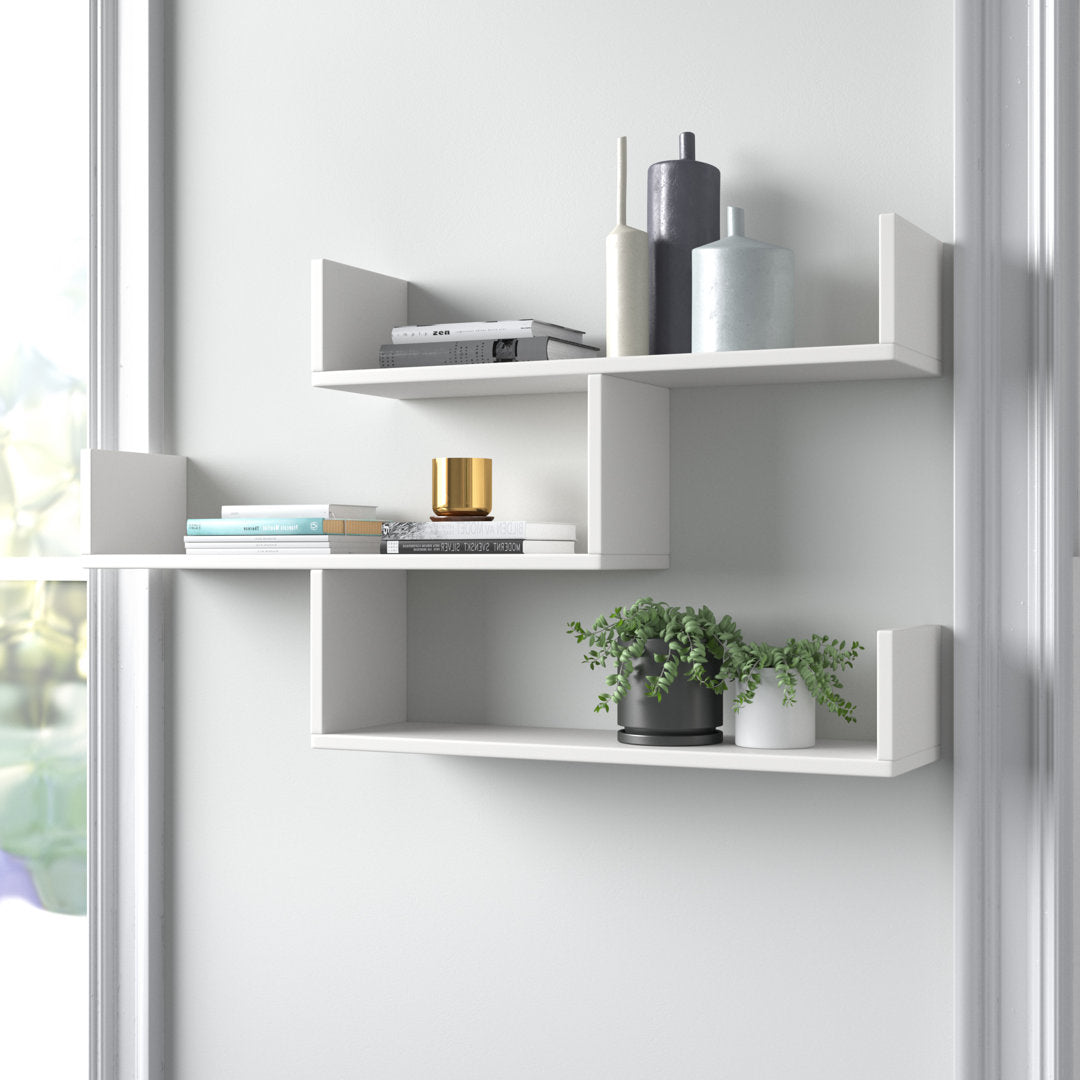 Ramage 3 Piece Accent Shelf Mercury Row® Finish: White