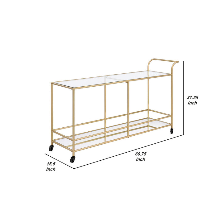 Cindina Bar Cart Willa Arlo™ Interiors