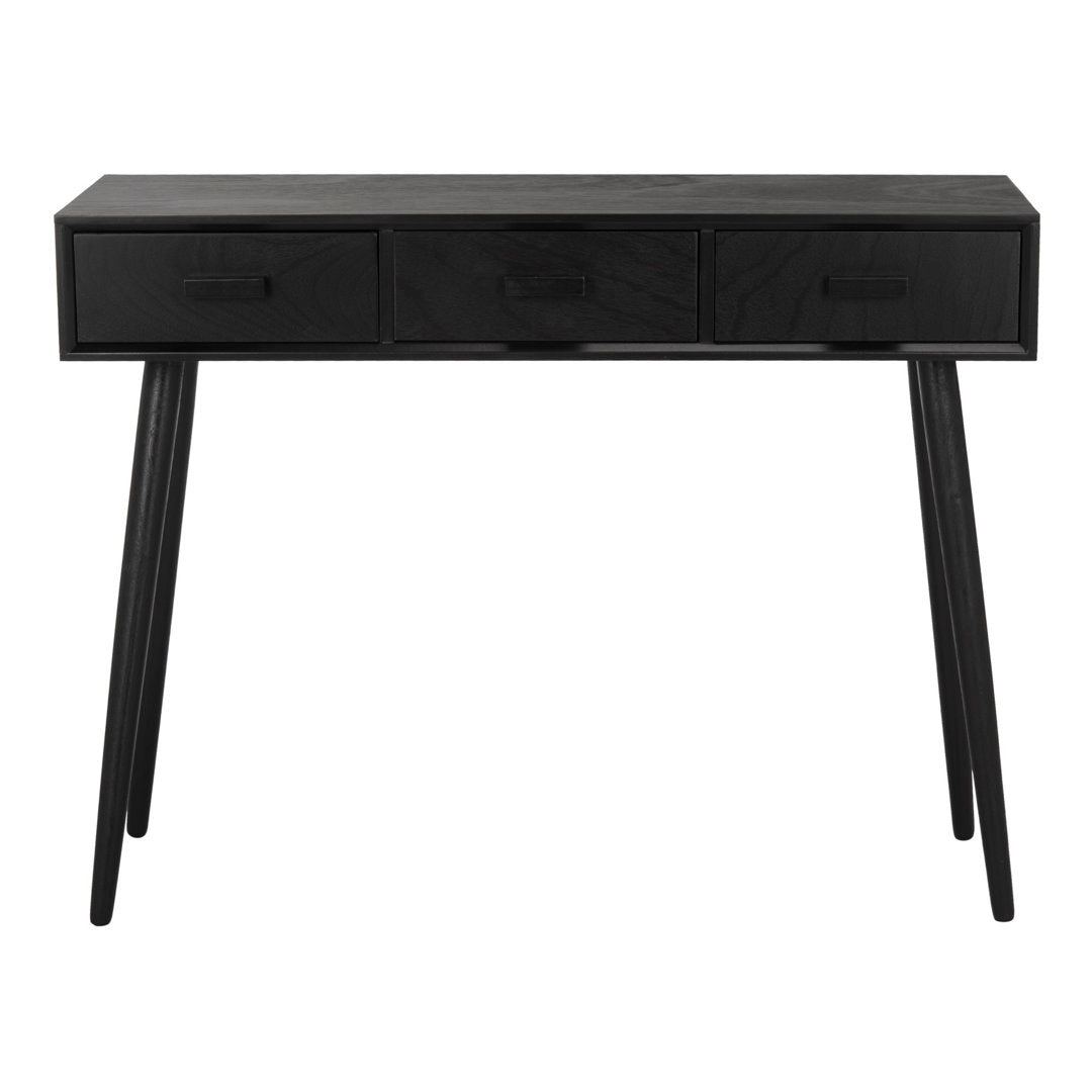 Brycon 41.8" Console Table George Oliver Color: Black