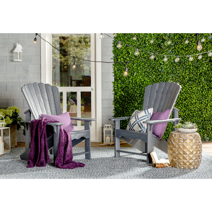 Square Pillow Cover & Insert (Set of 2) Blazing Needles Color: Grape