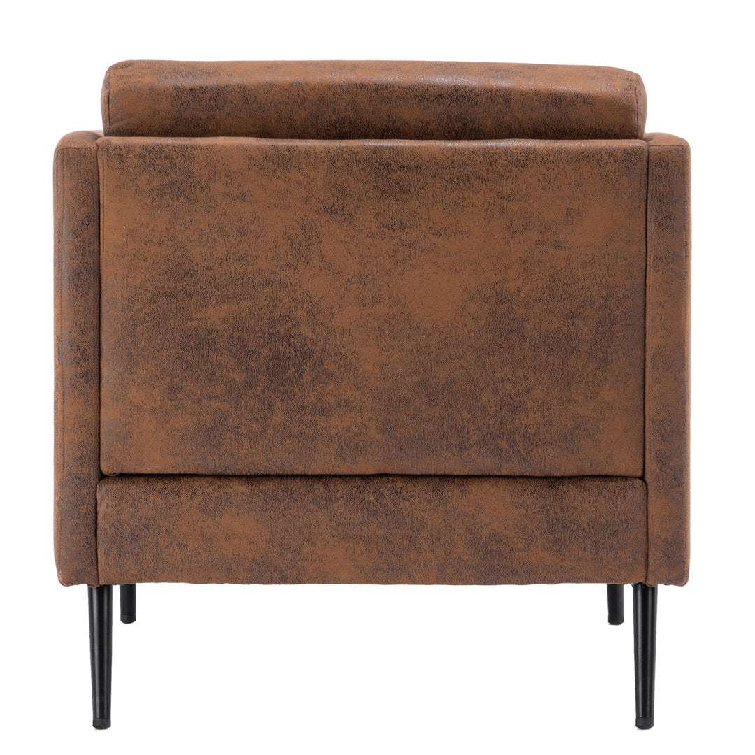 Raionna Wide Tufted 17 Stories Fabric: Bronzed Gilded Microfiber / Microsuede