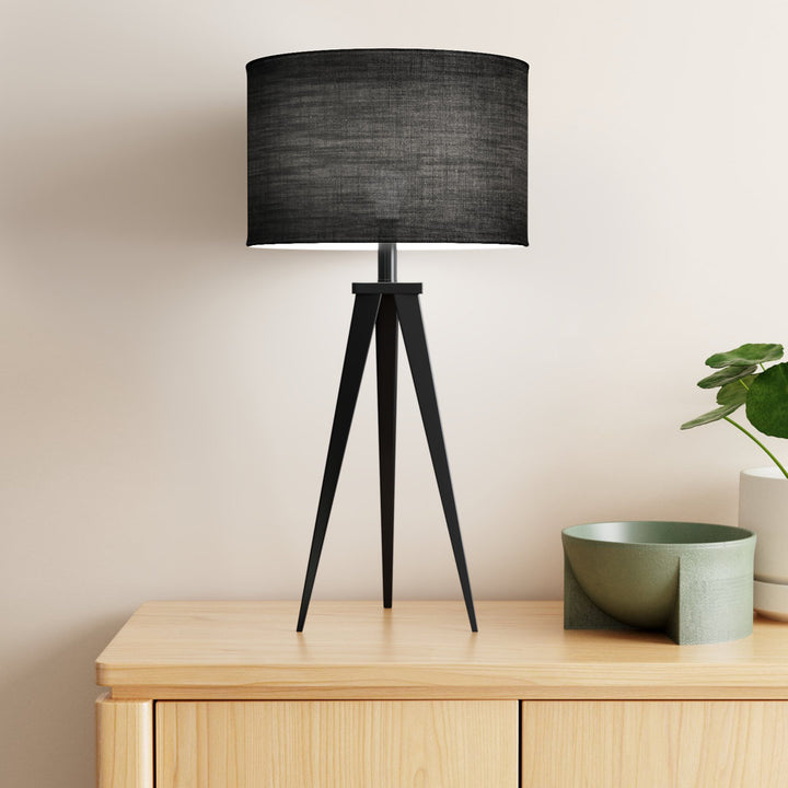 Cas 28" Black Tripod Table Lamp AllModern
