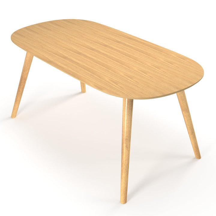 Bray 35" Solid Oak Dining Table AllModern Color: Natural