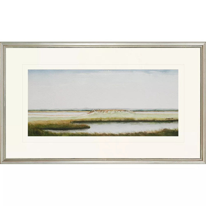 Arlo Marshlands I by Coggins - 2 Piece Picture Frame Print Set Birch Lane™