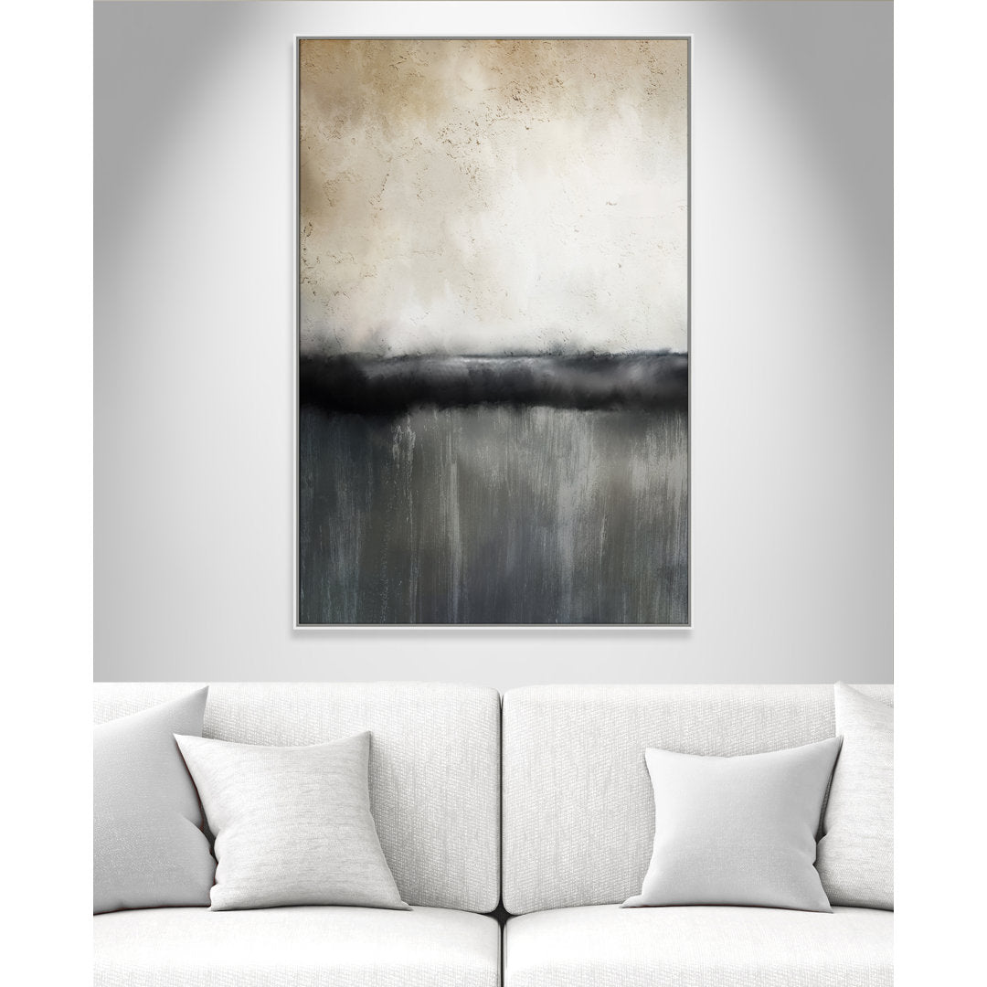 Sunset by Kimberly Allen Print Joss & Main Size: 61.5" H x 41.5" W x 2" D Format: White Framed Canvas