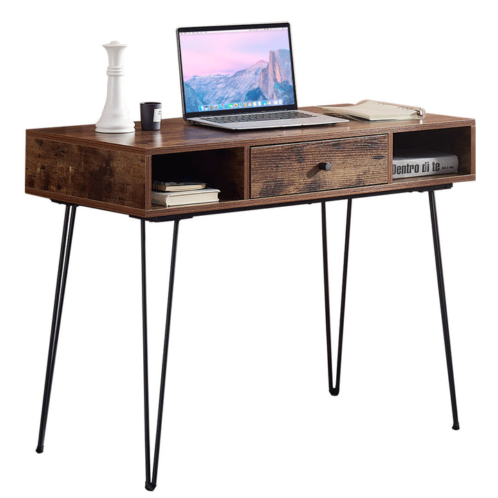 Kempst Home Office Computer Writing Desk Trent Austin Design® Color: Brown