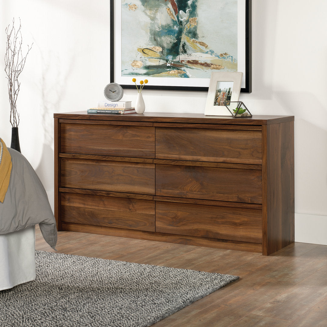 Holtzlander Double Dresser Union Rustic Color: Grand Walnut