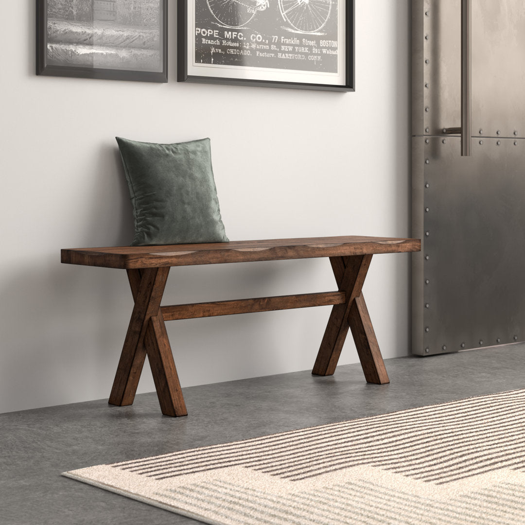 Annette Wood Bench Steelside™