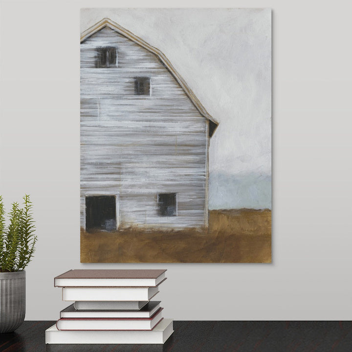 Abandoned Barn I' Painting on Canvas One Allium Way® Size: 24" H x 18" W x 1.25" D Format: Wrapped Canvas