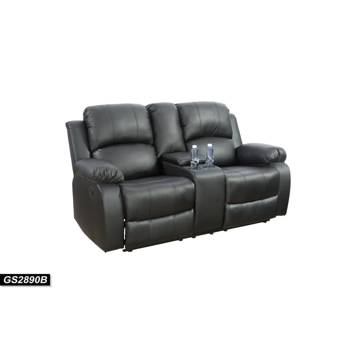 Alohna 73.5'' Faux Leather Pillow Top Arm Reclining Loveseat Red Barrel Studio®