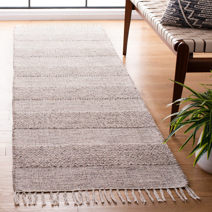 Bester Hand Woven Cotton Geometric Rug Dakota Fields Rug Size: Runner 2'3" x 8'