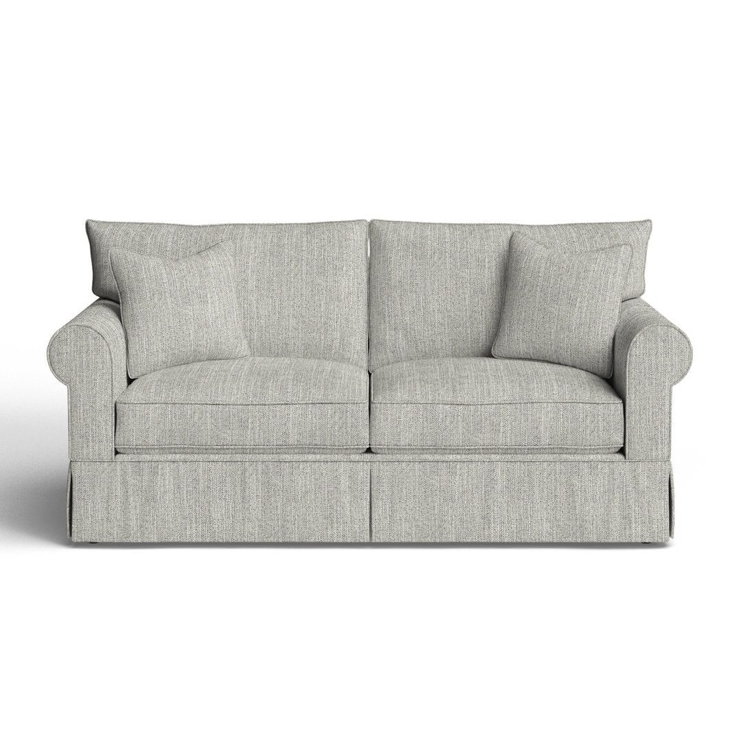 Amari 83" Slipcovered Sofa Wayfair Custom Upholstery™ Fabric: Canvas Granite Sunbrella® Canvas