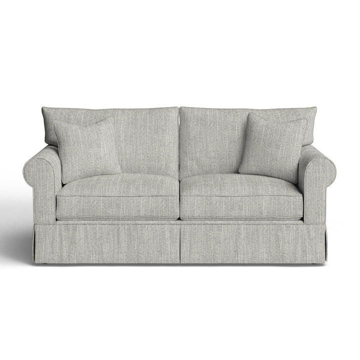 Amari 83" Slipcovered Sofa Wayfair Custom Upholstery™ Fabric: Canvas Granite Sunbrella® Canvas