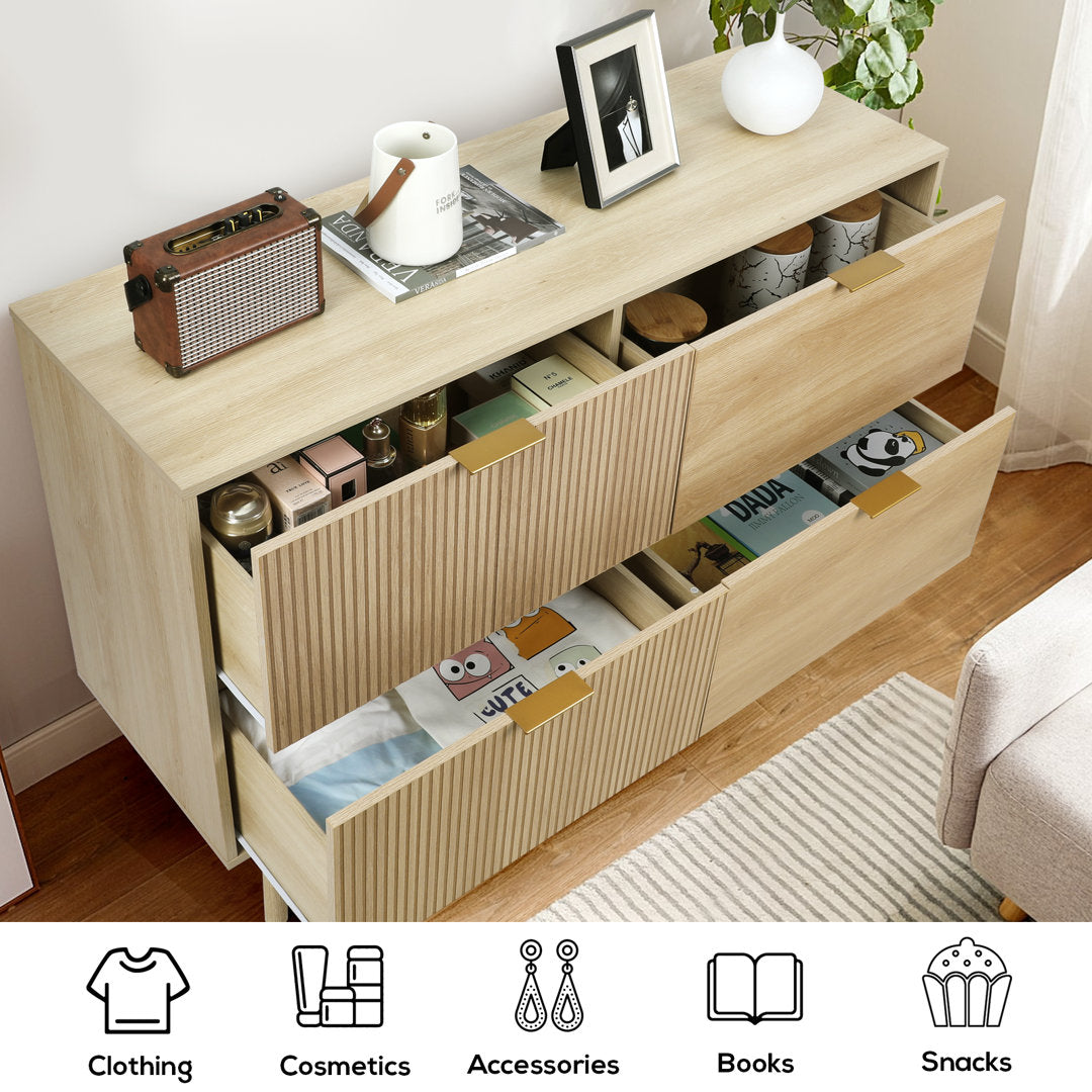 Jermel 4 - Drawer Dresser George Oliver