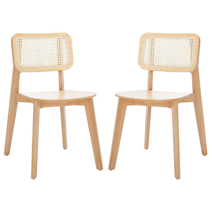Finchamp Side Chair (Set of 2) Bay Isle Home™ Color: Beige
