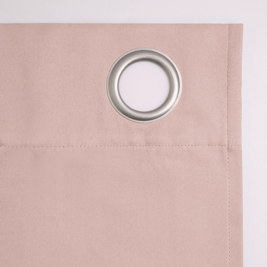 Wayfair Basics Blackout Grommet Curtain Panel Wayfair Basics® Curtain Color: Blush Size per Panel: 54" W x 84" L