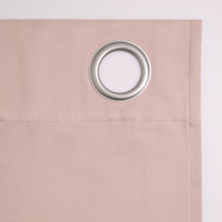 Wayfair Basics Blackout Grommet Curtain Panel Wayfair Basics® Curtain Color: Blush Size per Panel: 54" W x 84" L