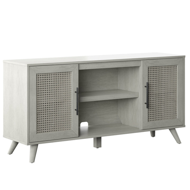 Casspi TV Stand for TVs up to 65" Sand & Stable™ Color: Fairfax Oak