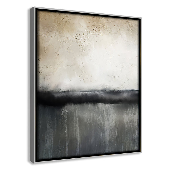 Sunset by Kimberly Allen Print Joss & Main Size: 15.5" H x 12.5" W x 2" D Format: Silver Framed Canvas