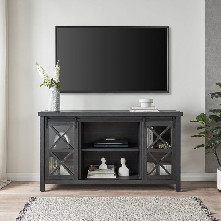 Rauch TV Stand for TVs Up to 65" Laurel Foundry Modern Farmhouse® Color: Charcoal Gray