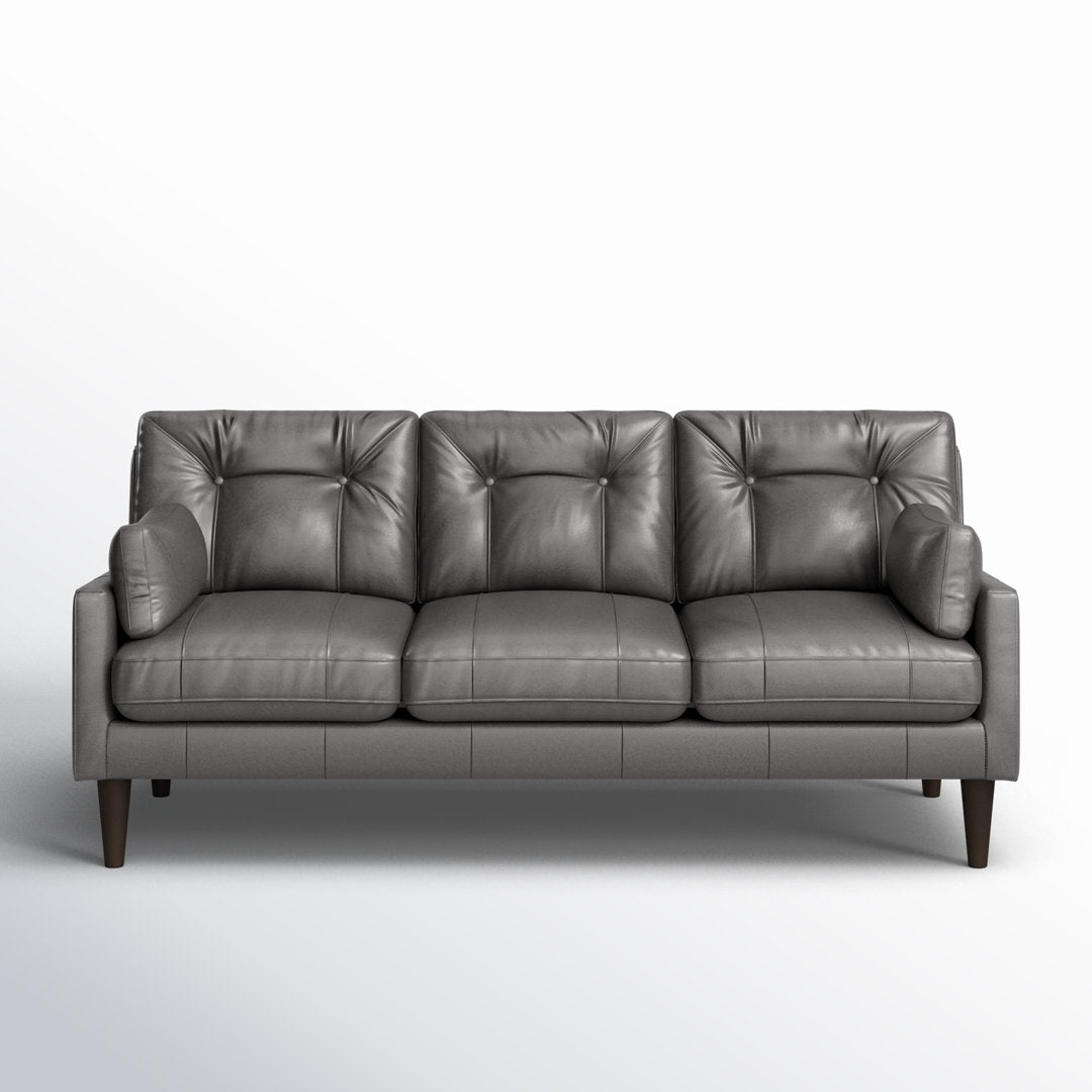 Antone 81" Square Arm Sofa Mercury Row® Fabric: Gray