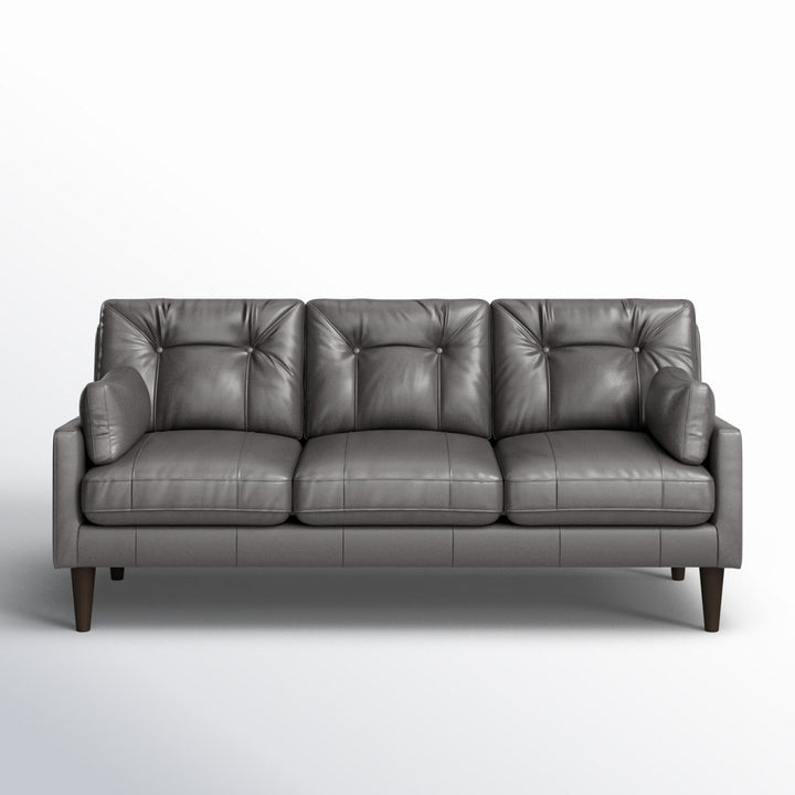 Antone 81" Square Arm Sofa Mercury Row® Fabric: Gray