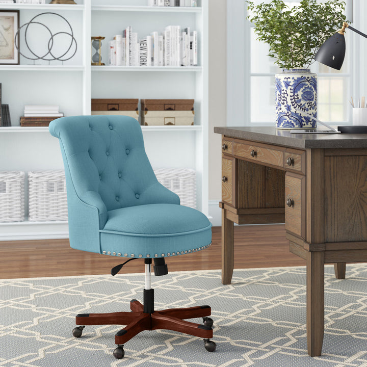 Soule Task Chair Andover Mills™ Upholstery Color: Aqua