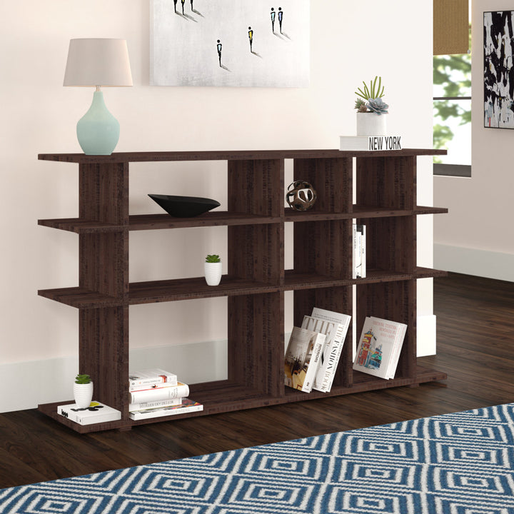 Raelin Geometric Bookcase Foundry Select