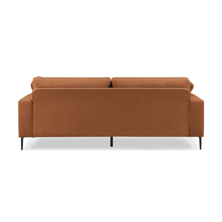 Jeses MINIMORE Modern Style Etta 84.3" Mid-Century Modern Design Sofa Corrigan Studio® Fabric: Curry Polyester Blend