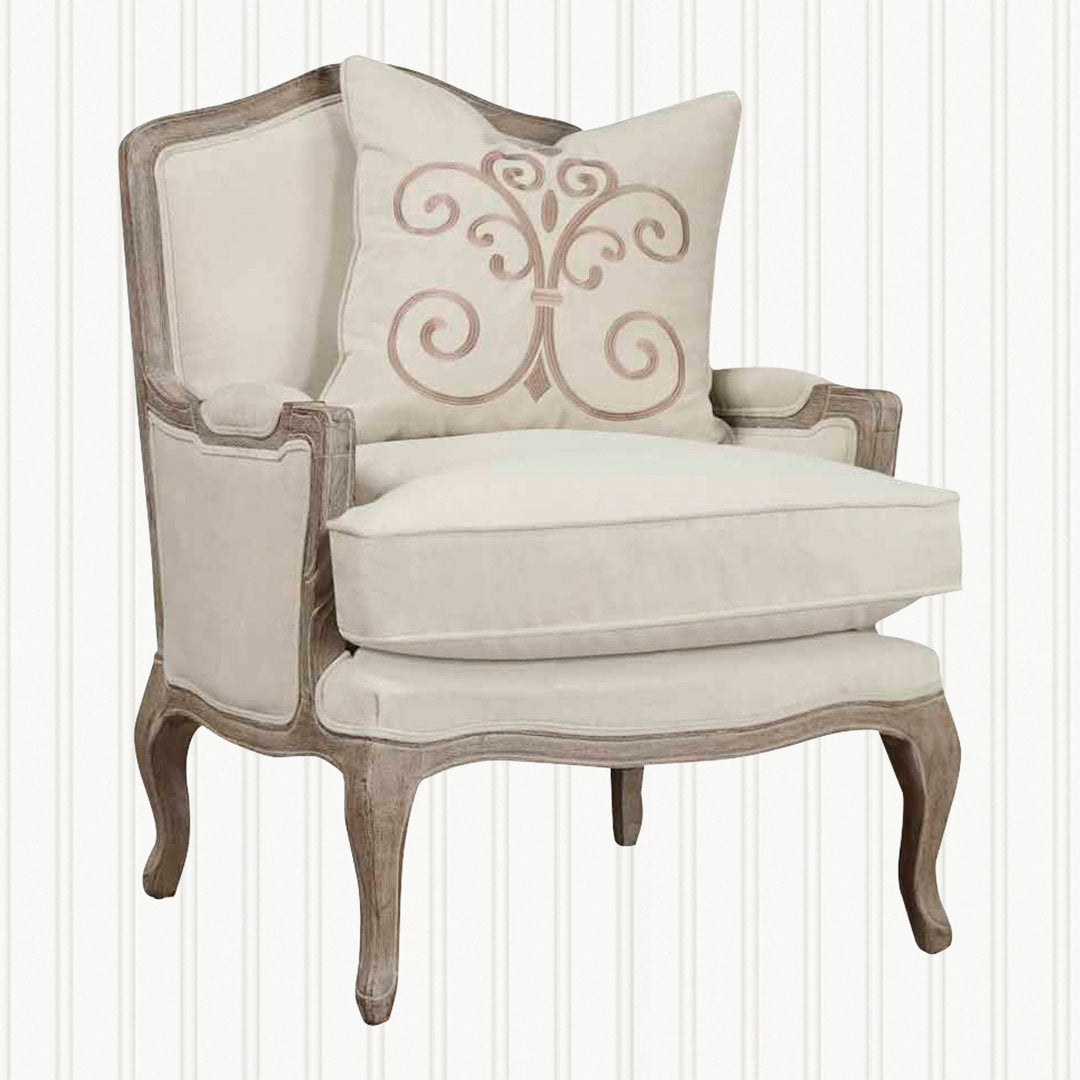 Duffield 73.91Cm Wide Polyester Armchair Three Posts™
