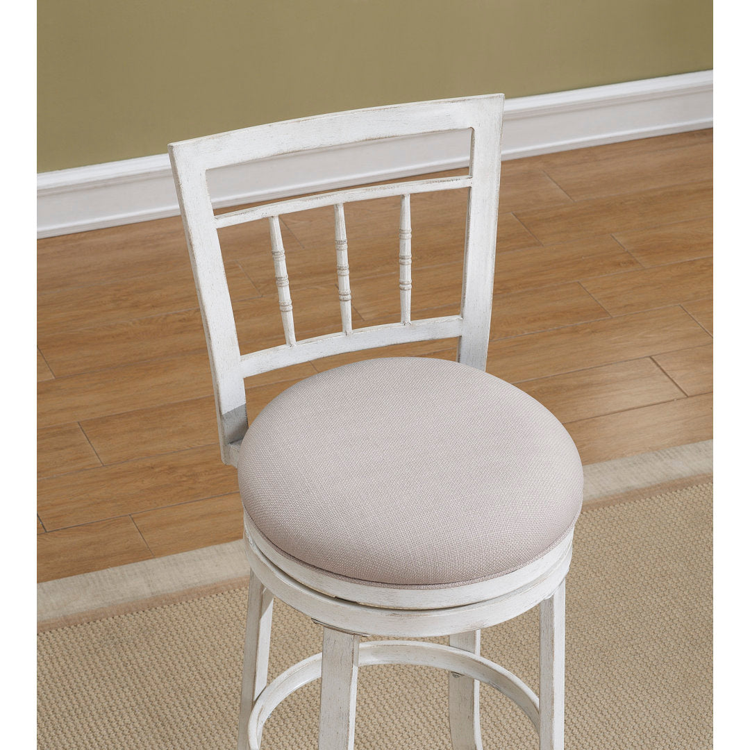 Troene Swivel Bar & Counter Stool One Allium Way® Seat Height: Counter Stool (26" Seat Height)