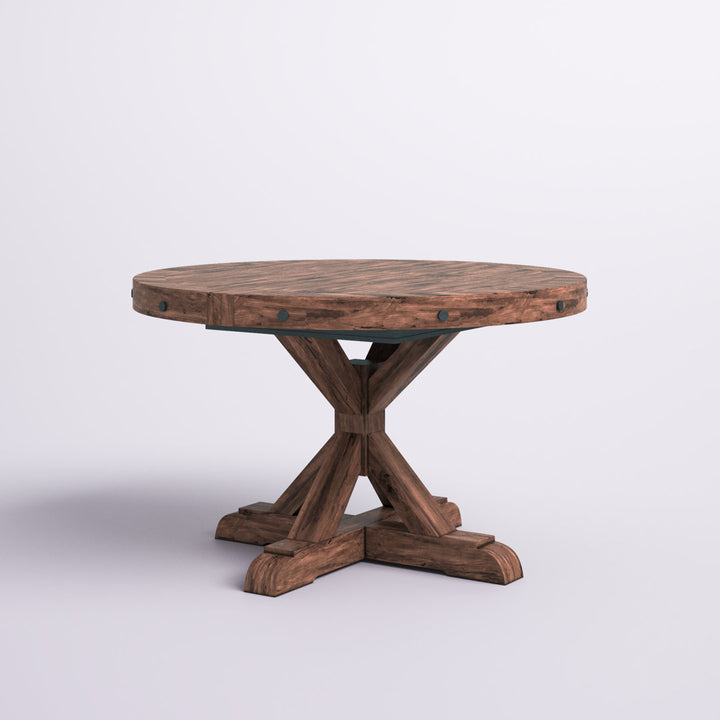 Trevion Solid Mahogany Dining Table Mistana™