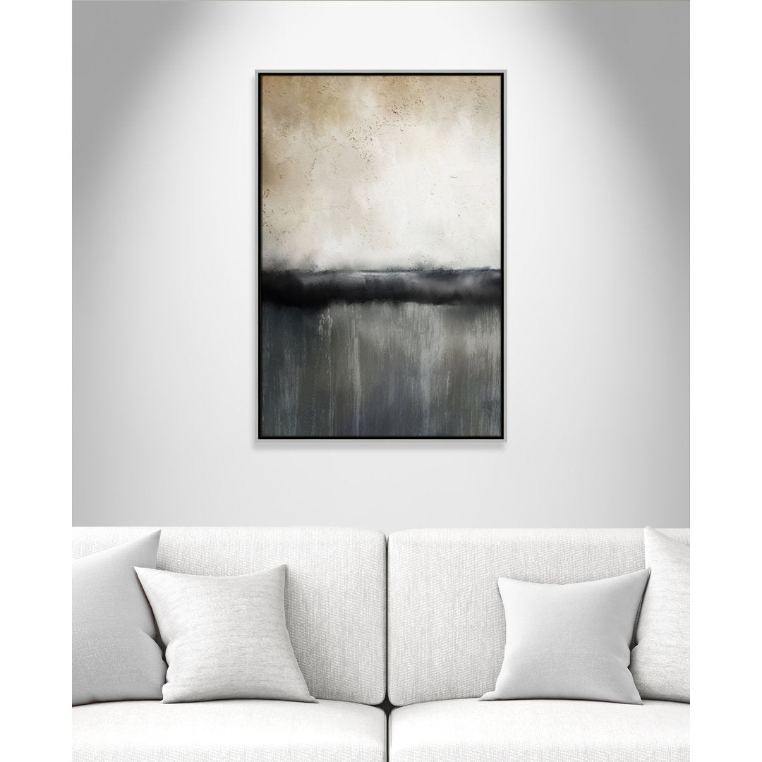 Sunset by Kimberly Allen Print Joss & Main Size: 37.5" H x 25.5" W x 2" D Format: Silver Framed Canvas