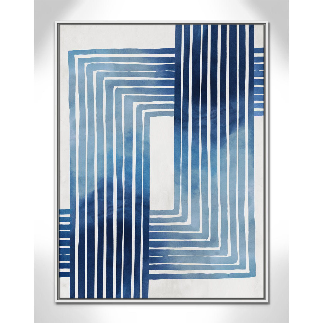 In Unison by Eva Watts - Painting Print Joss & Main Size: 41.5" H x 31.5" W x 2" D Format: White Framed Canvas