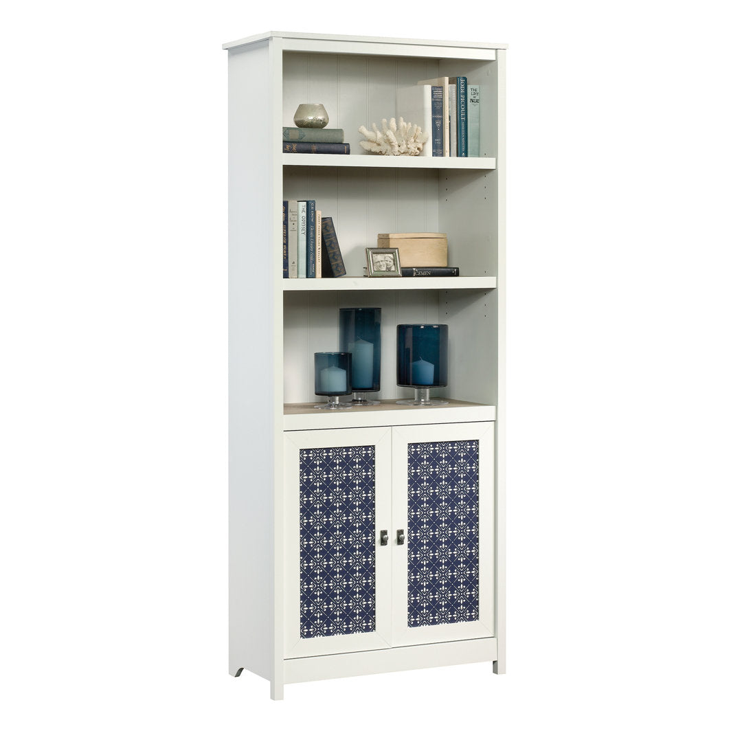 Myrasol 71.5" H x 29.29" W Standard Bookcase Highland Dunes Color: Soft White