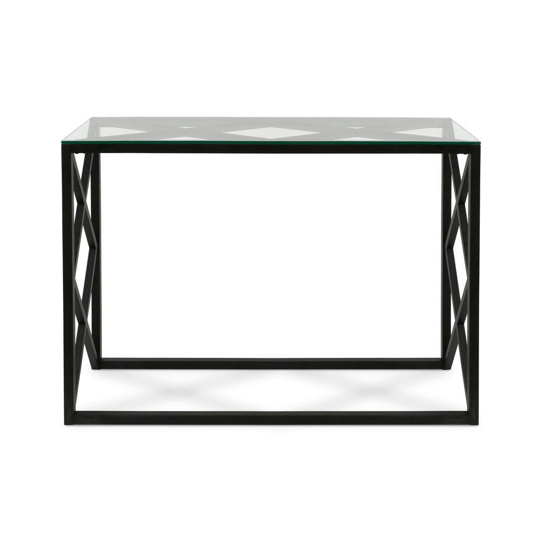 Wynnifred 42" Console Table Ebern Designs Color: Blackened Bronze
