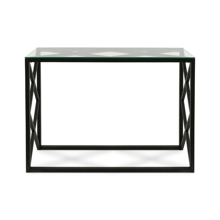 Wynnifred 42" Console Table Ebern Designs Color: Blackened Bronze