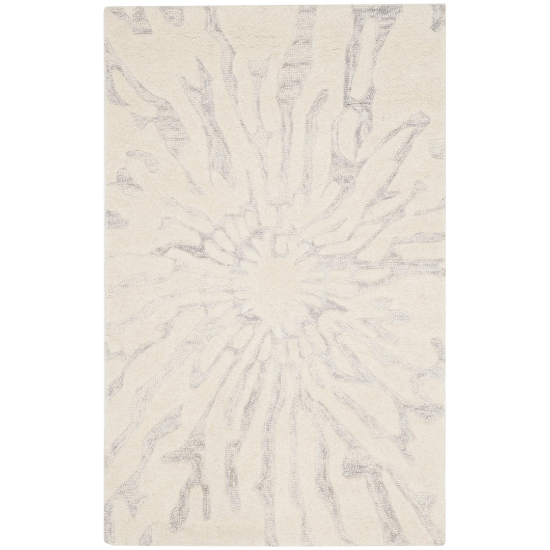 Jefferson Hand Tufted Wool Abstract Rug Wrought Studio™ Rug Size: Rectangle 2'6" x 4'