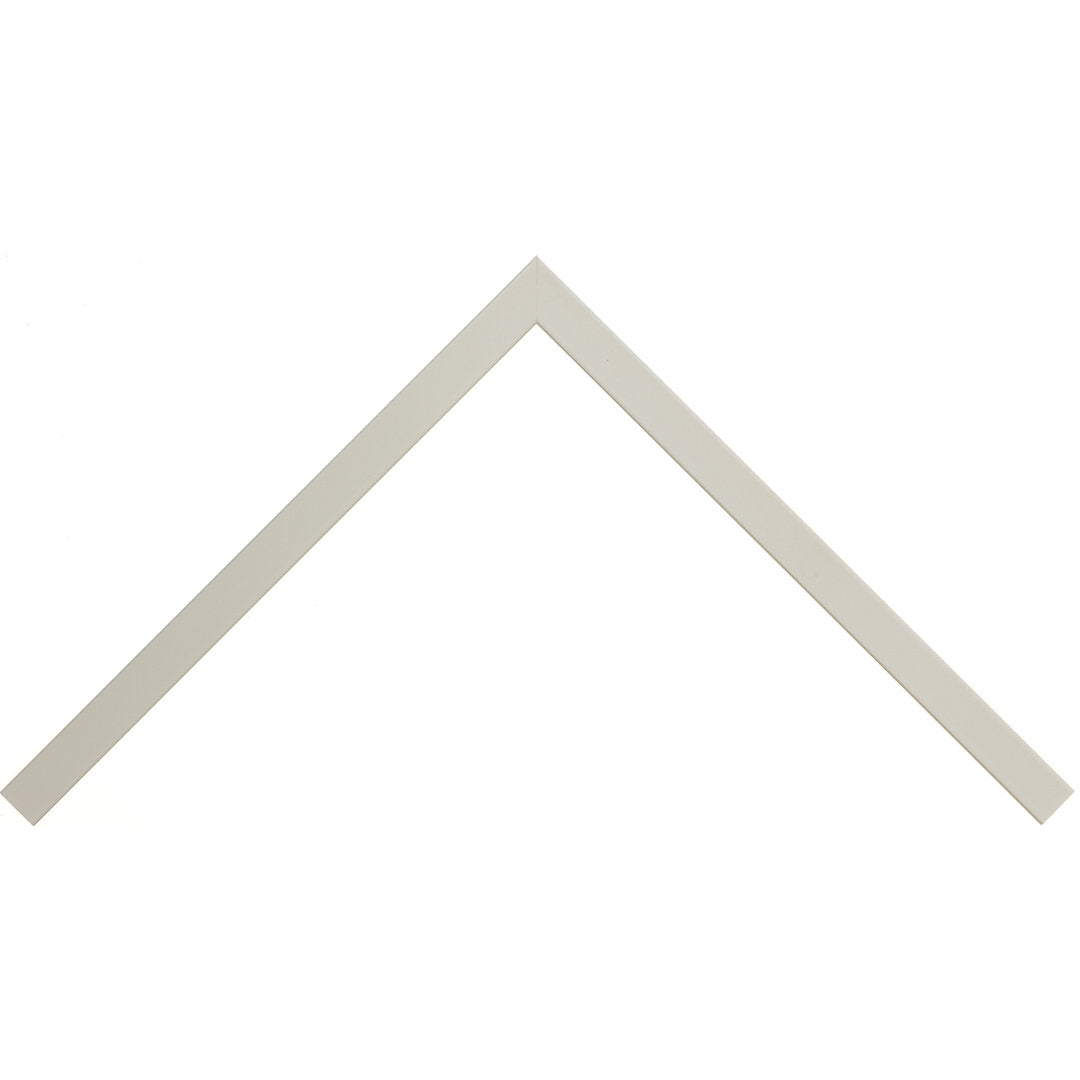 Beach Grass II Beachcrest Home™ Size: 12" H x 18" W x 1.25" D Format: White Single Picture Framed, Mat Included: No